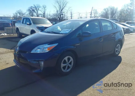 2012 Toyota Prius Three from USA, damaged, VIN JTDKN3DU3C1608800